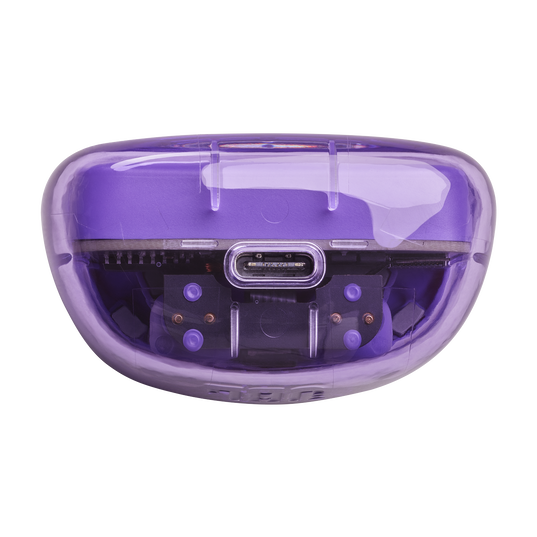 JBL Tune Flex Ghost Edition - Purple Ghost - True wireless Noise Cancelling earbuds - Bottom